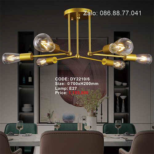 ĐÈN THẢ TRẦN TRANG TRÍ DY2210/6 5 den-tha-tran-trang-tri-dy2210-6