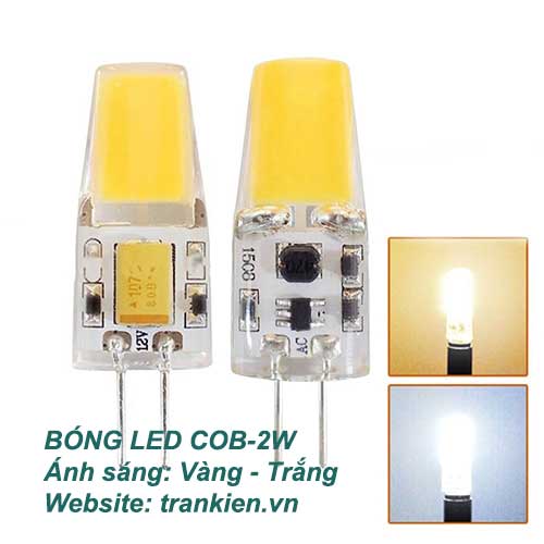 BÓNG ĐÈN LED COB 2W 4 bong den led COB
