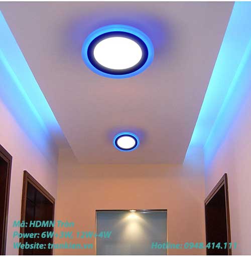 ĐÈN LED ỐP TRẦN TRÒN 6W+3W 6 den op tran noi tron vien