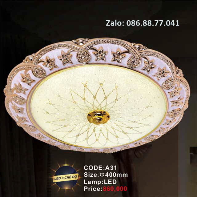 ĐÈN MÂM ỐP TRẦN LED A31 5 den-mam-op-tran-led-a31