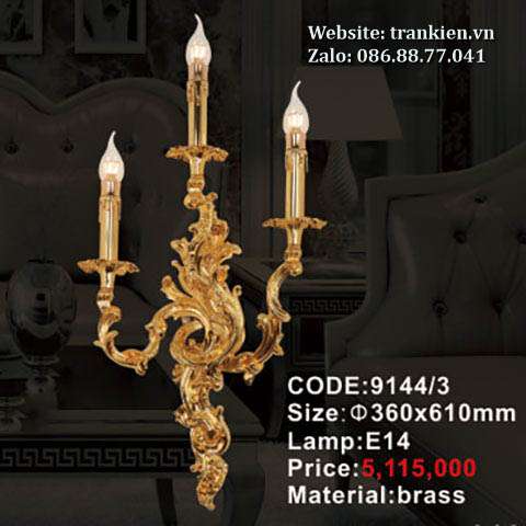 ĐÈN TƯỜNG ĐỒNG NẾN 9144-3 5 den-tuong-dong-nen-9144-3