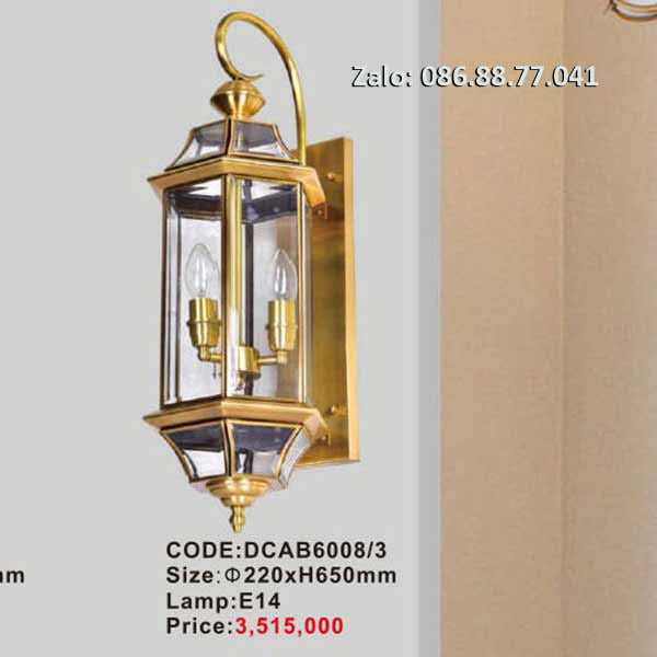 ĐÈN TƯỜNG ĐỒNG TRANG TRÍ DCAB6008/3 5 den-tuong-dong-trang-tri-dcab6008-3