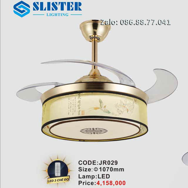 QUẠT TRẦN ĐÈN JR029 5 quat-tran-den-jr029