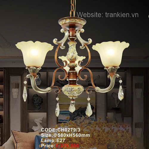 ĐÈN CHÙM CHÂU ÂU AURORA CH0279/3 5 den-chum-chau-au-aurora-ch0279-3