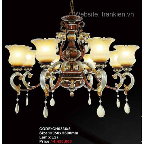 ĐÈN CHÙM CAO CẤP AURORA CH0336/8 5 den-chum-cao-cap-aurora-ch0336-8