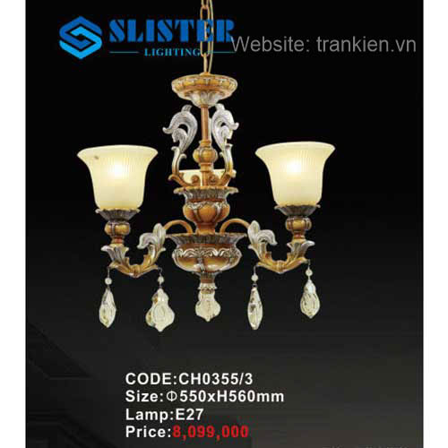 ĐÈN CHÙM CHÂU ÂU AURORA CH0355/3 5 den-chum-chau-au-aurora-ch0355-3
