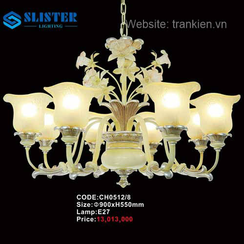 ĐÈN CHÙM CHÂU ÂU AURORA CH0512/8 5 den-chum-chau-au-aurora-ch0512-8