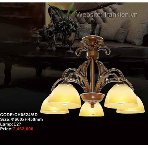 ĐÈN CHÙM CAO CẤP AURORA CH0524/5D 5 den-chum-cao-cap-aurora-ch0524-5d