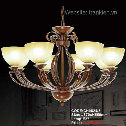 ĐÈN CHÙM CAO CẤP AURORA CH0524/8 5 den-chum-cao-cap-aurora-ch0524-8