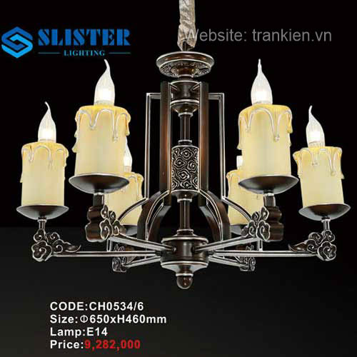 ĐÈN CHÙM CHÂU ÂU AURORA CH0534/6 5 den-chum-chau-au-aurora-ch0534-6