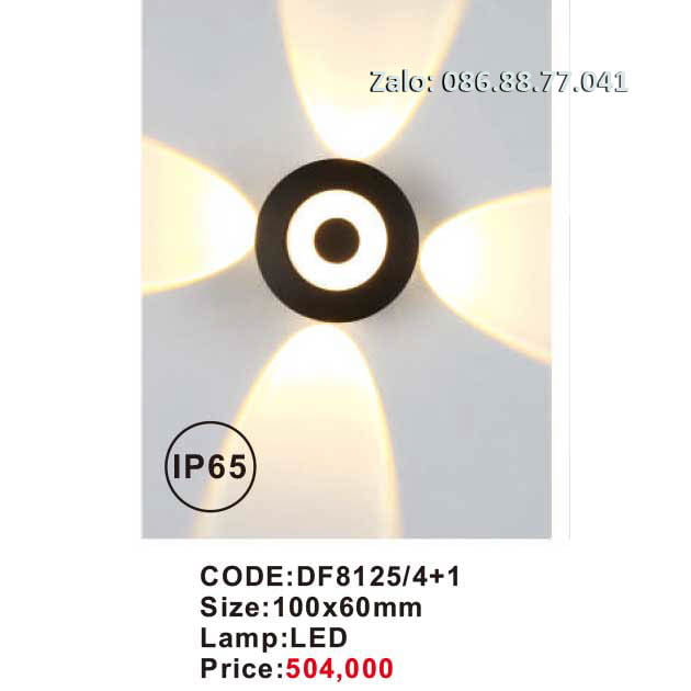Đèn hắt tường hiện đại DF8125/4+1 5 den-hat-tuong-hien-dai-df8125-41