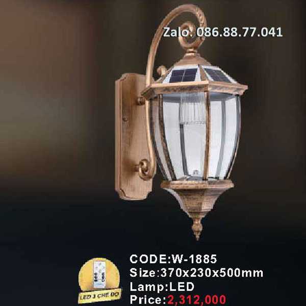 Đèn tường năng lượng mặt trời W-1885 5 den-tuong-nang-luong-mat-troi-w-1885