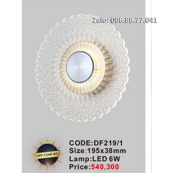 Đèn tường trang trí DF219/1 5 den-tuong-trang-tri-df219-1