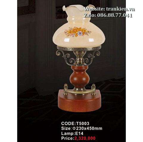 Đèn bàn gỗ gốm T5005 6 den-ban-go-gom-t5003