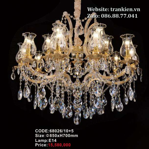 Đèn chùm pha lê Luxury 68026/10+5 5 den-chum-pha-le-luxury-68026-105
