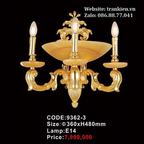 Đèn tường đồng đá nến 9362-2 6 den-tuong-dong-da-nen-9362-3