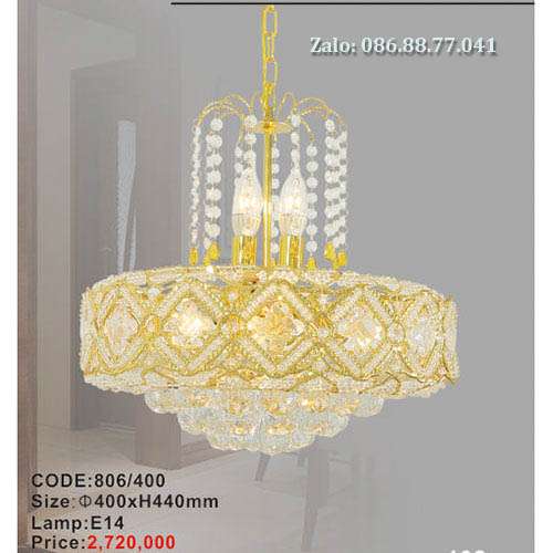 Đèn thả pha lê 836/400 7 den-tha-pha-le-806-400