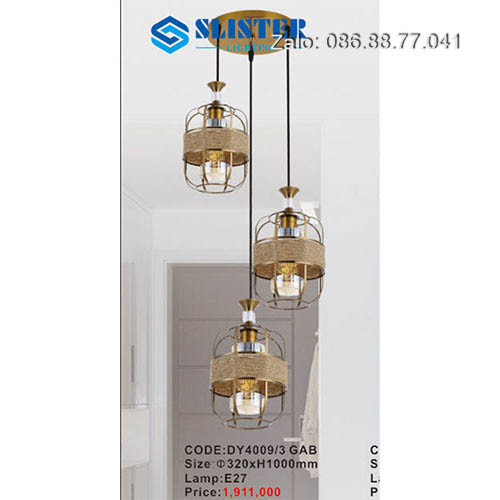 Đèn thả trang trí DY4009/3 GAB 5 den-tha-trang-tri-dy4009-3-gab