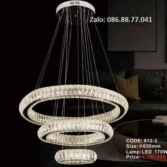 Đèn thả trần pha lê 915-4 6 den-tha-tran-pha-le-912-3