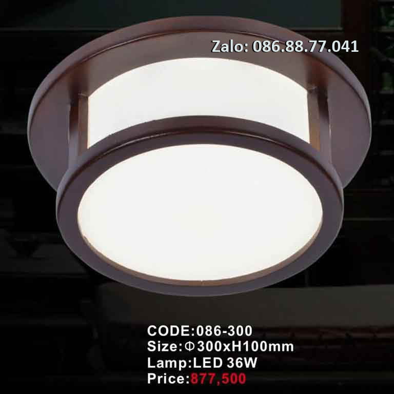 Đèn ốp trần gỗ vuông 8022-550 7 den-op-tran-go-tron-086-300
