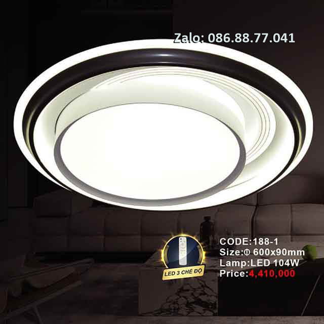 Đèn ốp trần hiện đại 188-3 7 den-op-tran-hien-dai-188-1