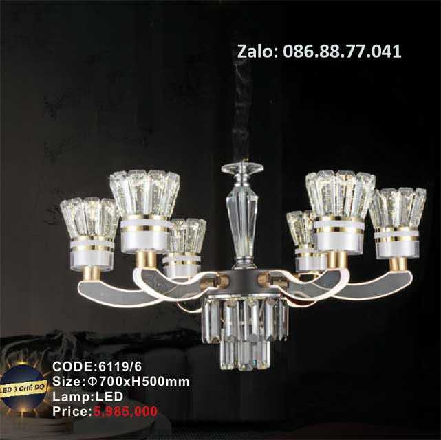 Đèn chùm led trang trí 6119/6 5 den-chum-led-trang-tri-6119-6