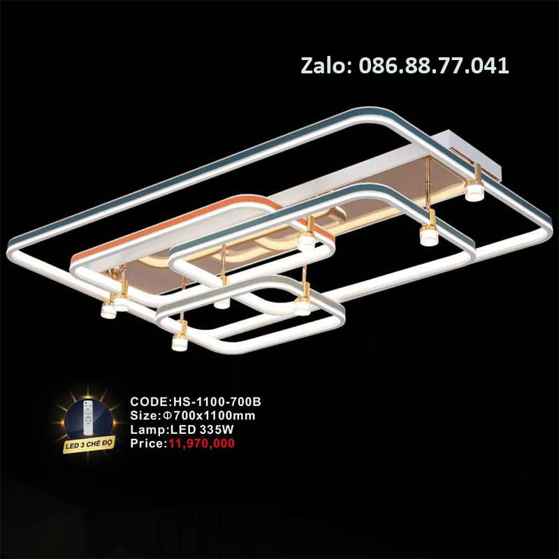 Đèn mâm led ốp trần HS-1100-700B 5 den-mam-led-op-tran-hs-1100-700b