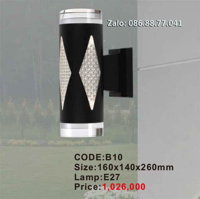 Đèn tường led cổ điển B1 8 den-gan-tuong-b10