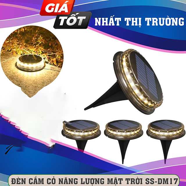 Đèn cắm cỏ sân vườn năng lượng mặt trời SS-DM17 7 den cam co nang luong ma troi SS DM17 1 1