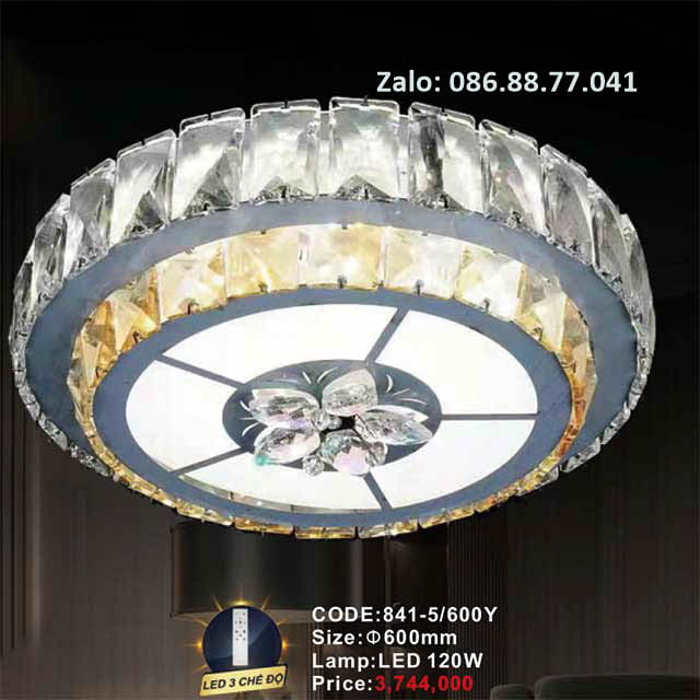 Đèn mâm Led ốp trần 841-1/600Y 6 ĐÈN MÂM ỐP TRẦN SLISTER