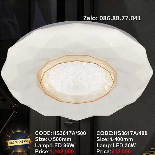 Đèn ốp trần led HS3617B/500 6 den-op-tran-led-hs3617A