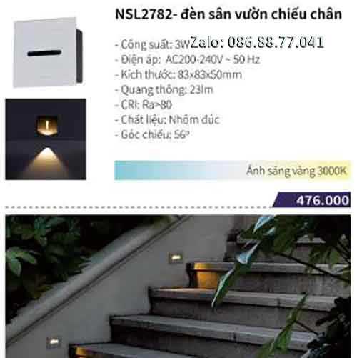 Đèn âm tường chiếu chân NSL2782 5 den-san-vuon-chieu-chan-nsl2782