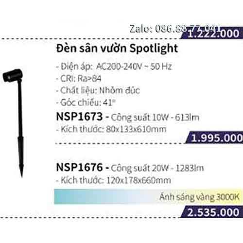 Đèn sân vườn Spotlight NSP1676 5 den-san-vuon-spotlight-nsp1673