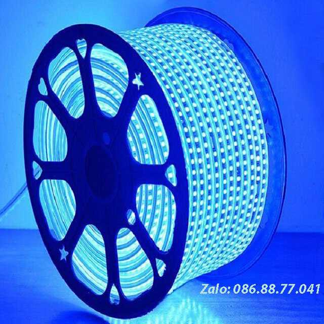 Đèn led dây 2835 120D xanh dương 5 den-led-day-2835-120d-xanh-duong